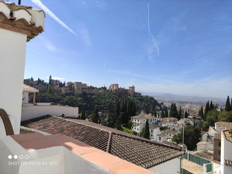 Willa Cueva Albaicin Granada Avec Vue Sur L'Alhambra Zewnętrze zdjęcie