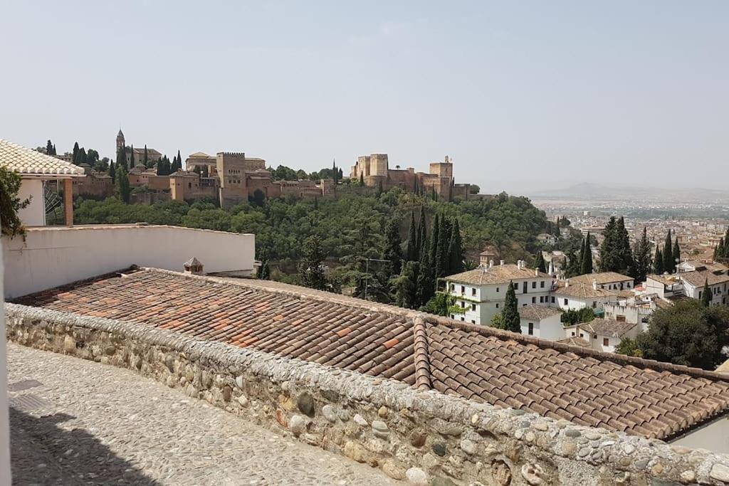 Willa Cueva Albaicin Granada Avec Vue Sur L'Alhambra Zewnętrze zdjęcie